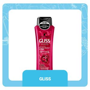 شامپو گلیس  Gliss مدل Color Protect مخصوص موهای رنگ شده 600 میلی لیتر | پاک مارکت