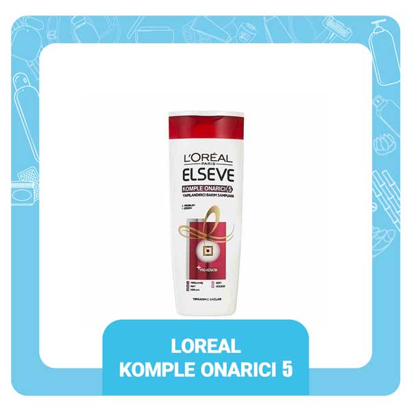 شامپو لورال السیو مدل Komple Onarici 5 برای موهای آسیب دیده