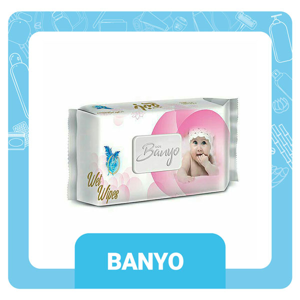 دستمال مرطوب کودک بانیو ( Banyo ) مدل ECE  بسته 120 عددی | پاک مارکت