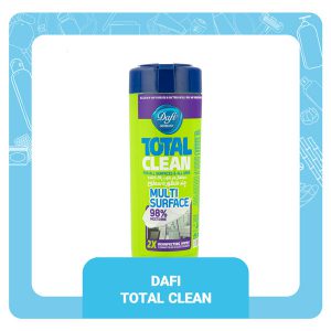 دستمال مرطوب آنتی باکتریال تمیز کننده سطوح دافی 50 عددی | پاک مارکت