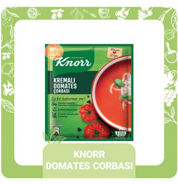 سوپ گوجه فرنگی کنور | Knorr وزن 69 گرم | پاک مارکت