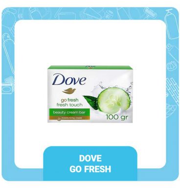 صابون داو Dove مدل Fresh Touch خیار و چای سبز 100 گرم