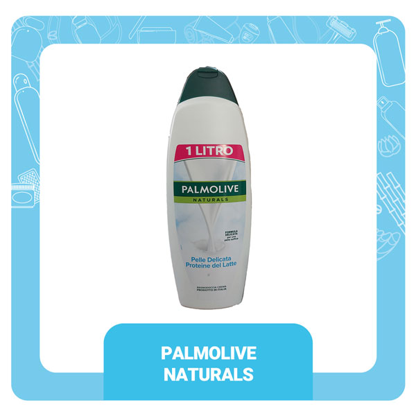 شامپو بدن 1 لیتری palmolive حاوی پروتئین شیر | فروشگاه اینترنتی پاک مارکت