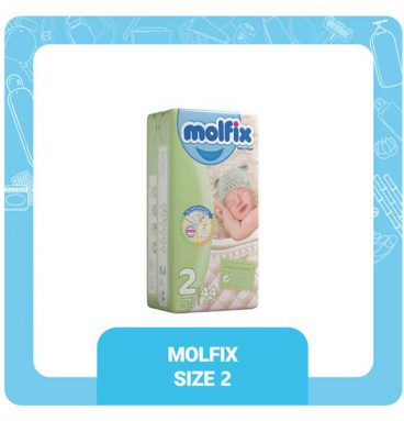 پوشک مولفیکس سایز 2 بسته 44 عددی (molfix)