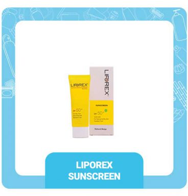 کرم ضد آفتاب لیپورکس برای پوست نرمال تا چرب بژ طبیعی SPF 50