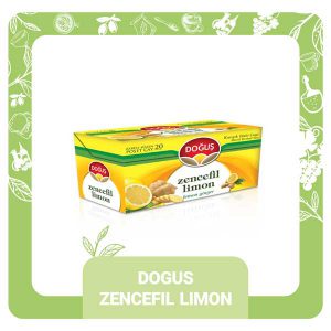 چای لیمو و زنجبیل دوغوش بسته 20 تایی | DOGUS | پاک مارکت