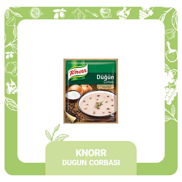 سوپ دویون چورباسی کنور وزن 72 گرم | Knorr | پاک مارکت