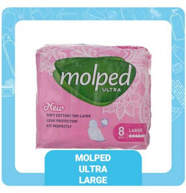 نوار بهداشتی مولپد اولترا بزرگ بسته 8 عددی | Molped Ultra