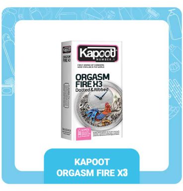 کاندوم کاپوت مدل Orgasm Fire X3 بسته 12 عددی | پاک مارکت