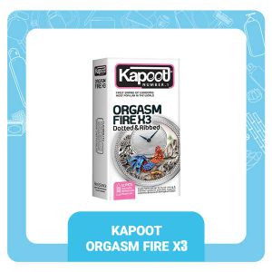 کاندوم کاپوت مدل Orgasm Fire X3 بسته 12 عددی | پاک مارکت
