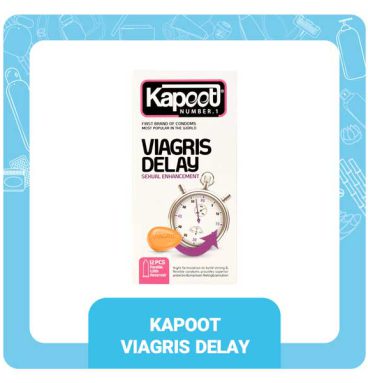 کاندوم کاپوت مدل VIAGRIS DELAY بسته 12 عددی | پاک مارکت