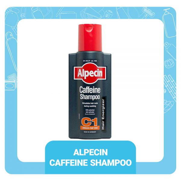 شامپو مو آلپسین مدل Caffeine C1 حجم 250 میلی لیتر